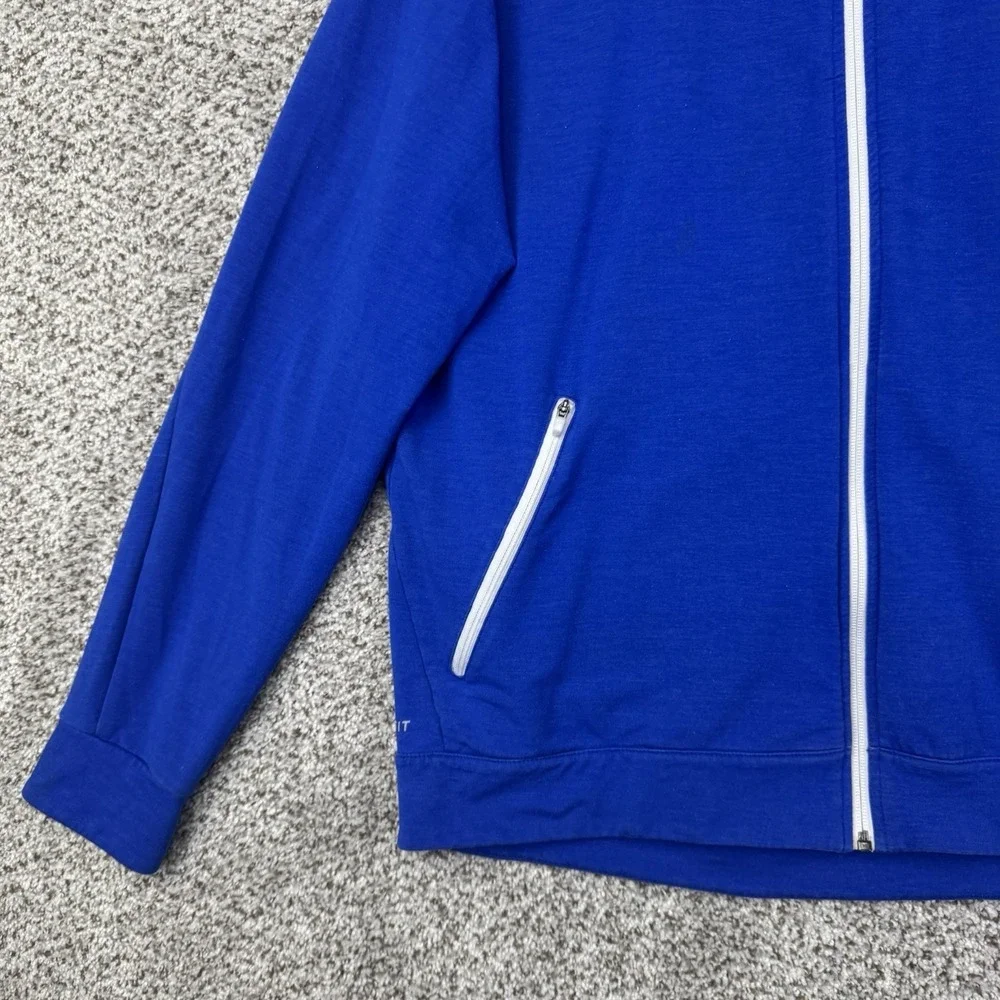 Florida Gators Sweatshirt Men's XL Blue Nike Quarter‎ Zip Pullover Embroidered